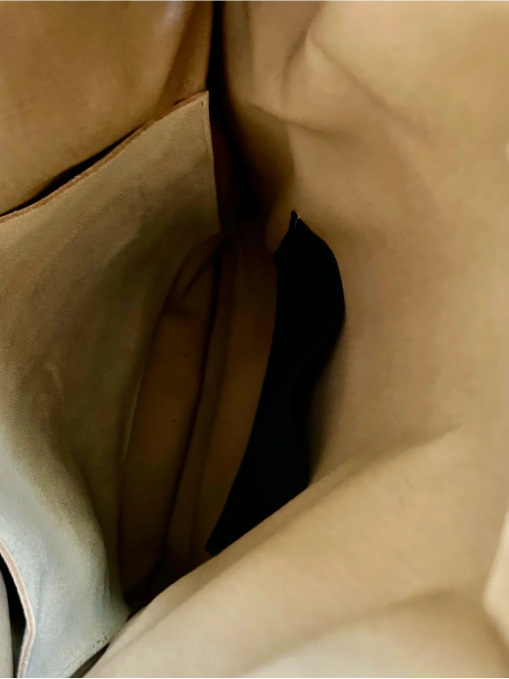 Classic Cognac Leather Backpack with Brown Straps